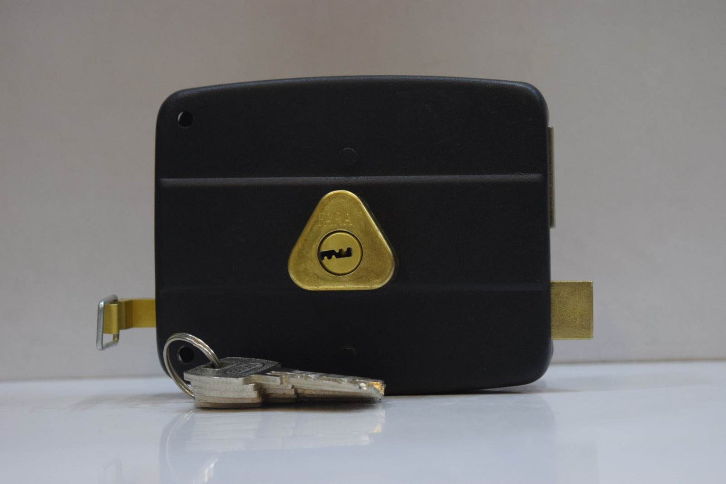 Premium Blackish Night Latch Lock for Ultimate Door Security | shop online - Auzaar Khana