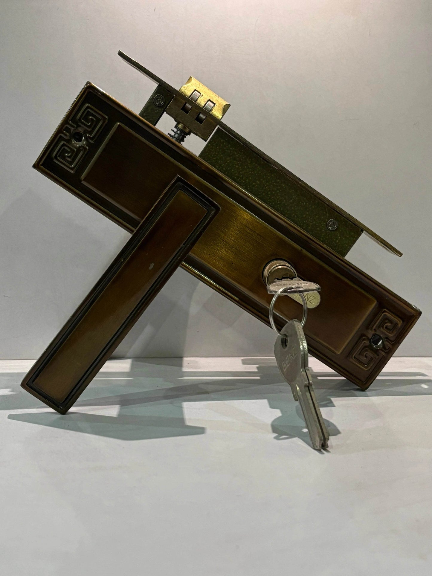 Shop Handle Lock – Secure Door Lock with Classic Design - Auzaar Khana