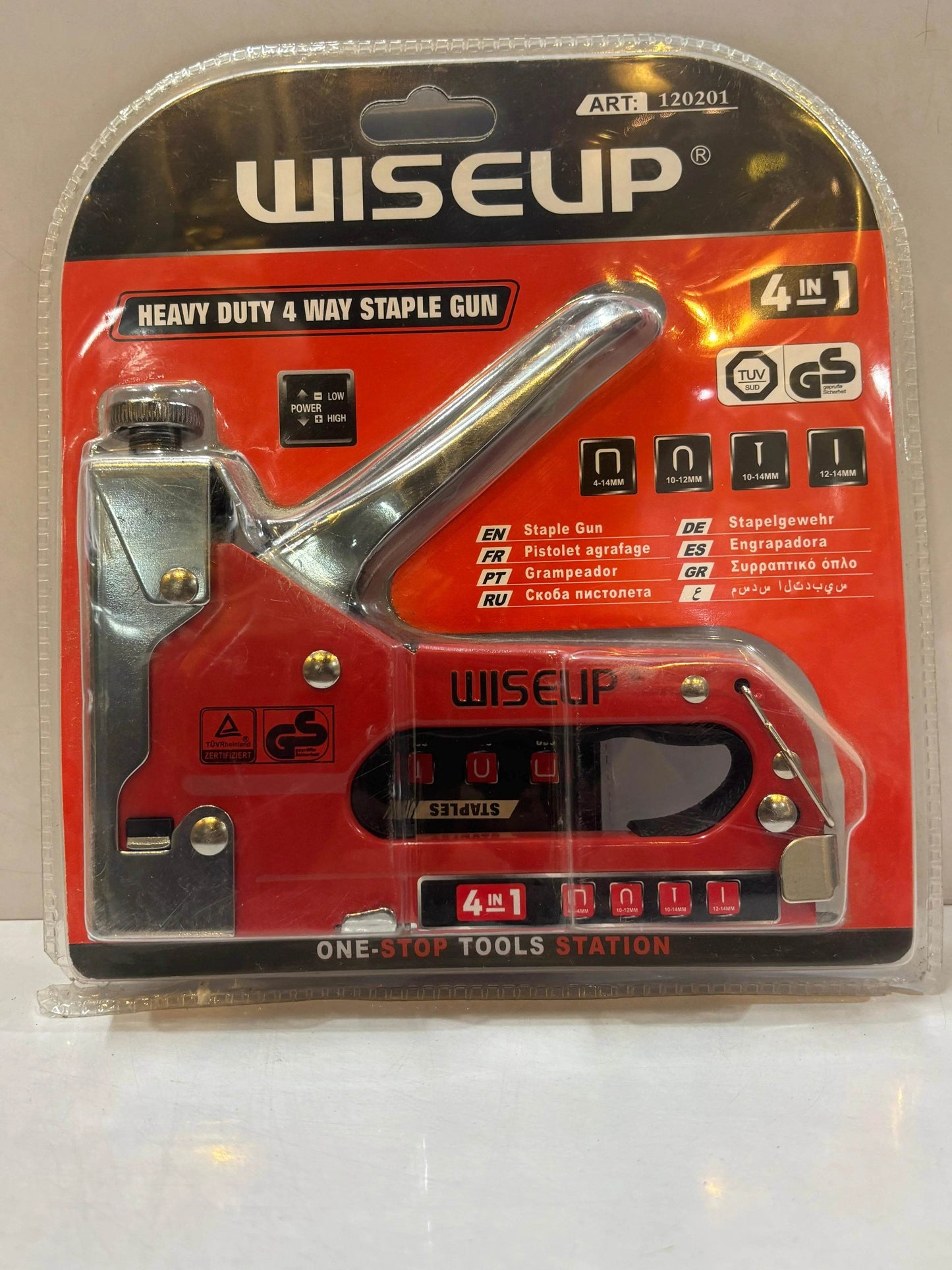 Wise Up Staple Gun – Heavy Duty Staple Gun for Professional and Home Us - Auzaar Khana