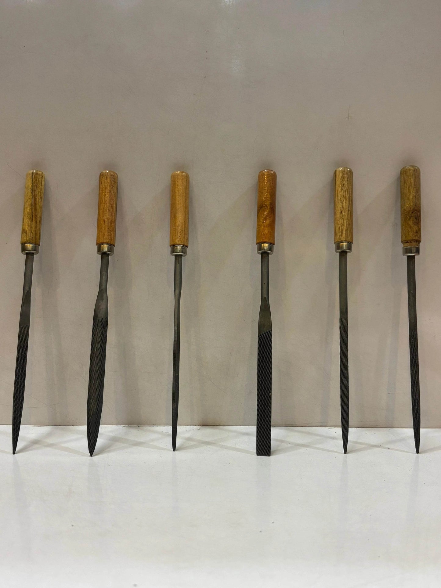 Denfos Needle File Set Large for Professionals – Best Needle File Set wooden, Durable Hand Tool for Metal, Wood, and More - Auzaar Khana