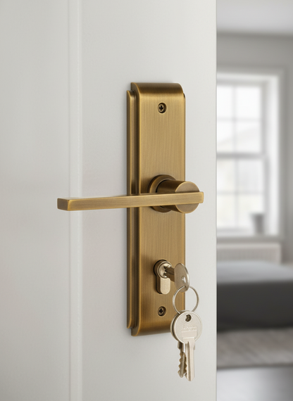 Premium Handle Lock – Modern Door Lock Design for Style and Security