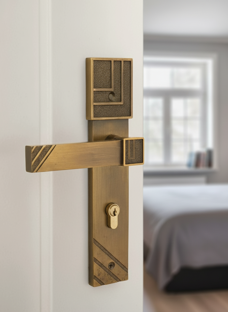 Premium Handle Lock – Heavy-Duty Door Lock with Elegant Design