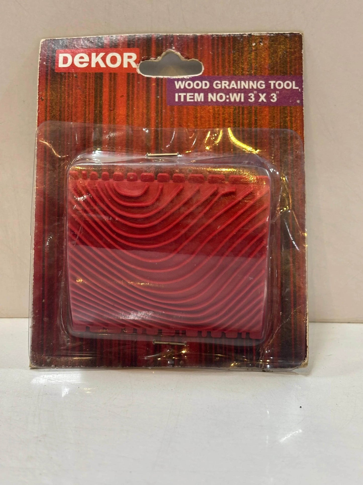 Shop Dekor Wood Graining Tool – Create Stunning Wood Patterns with Ease - Auzaar Khana