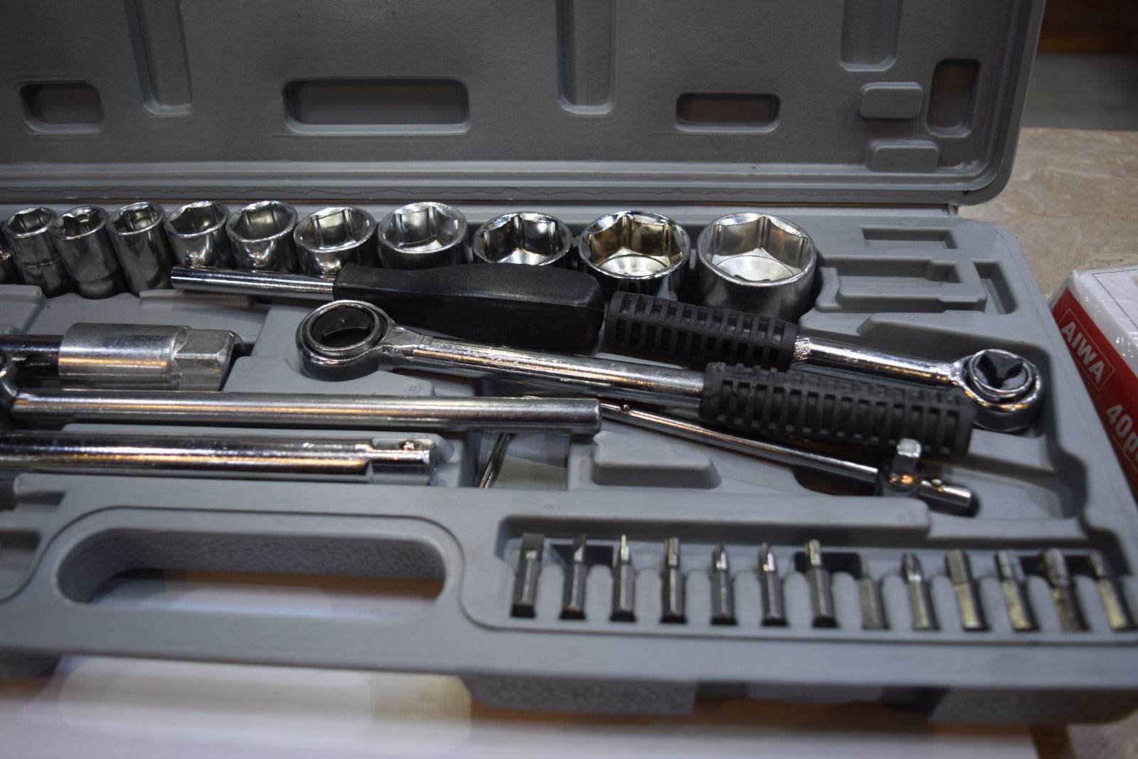 The Ultimate 46-Piece Professional Socket Set for Precision and Versatility - Auzaar Khana