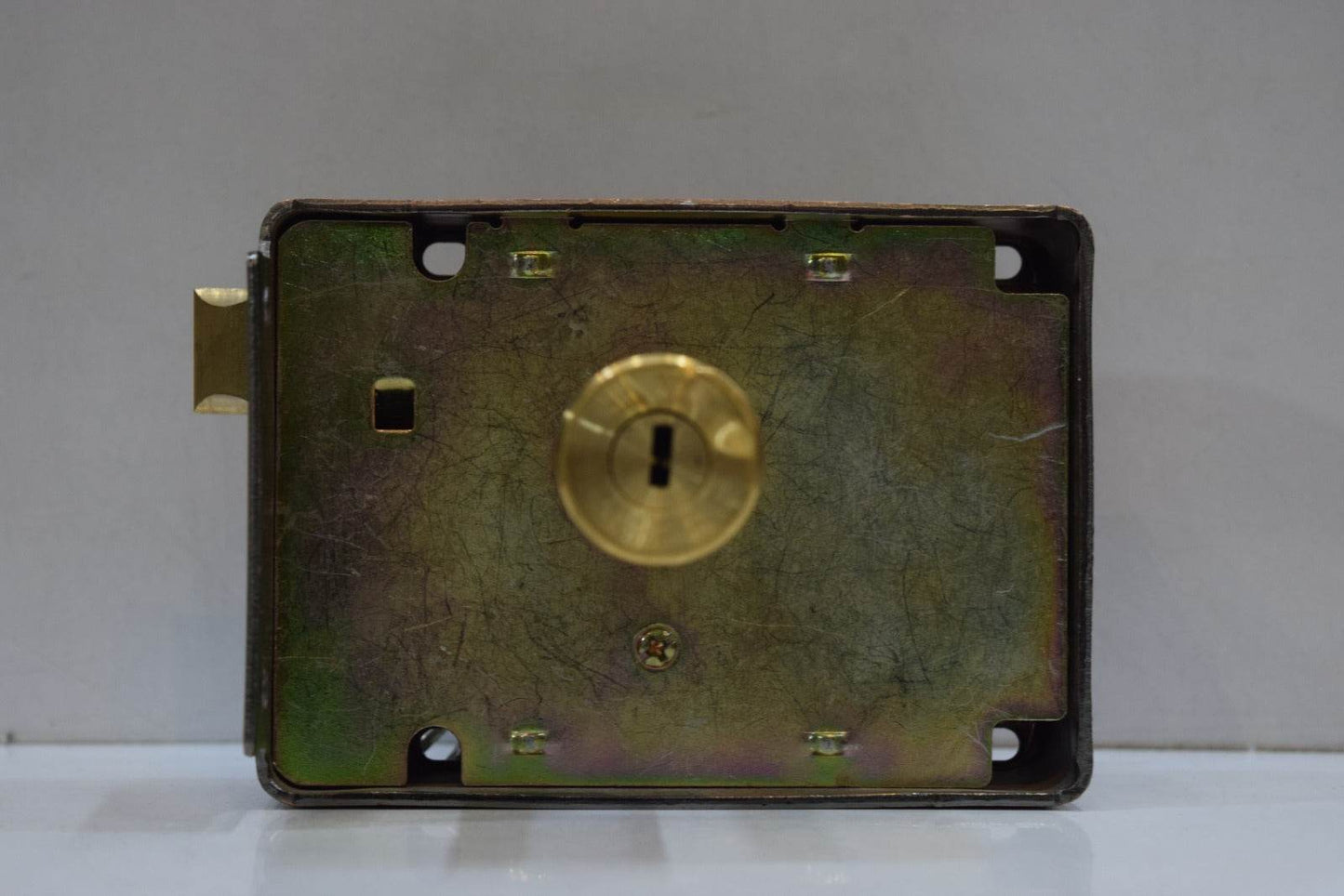 White Night Latch Lock – Elegant Security with Modern Protection | shop online - Auzaar Khana