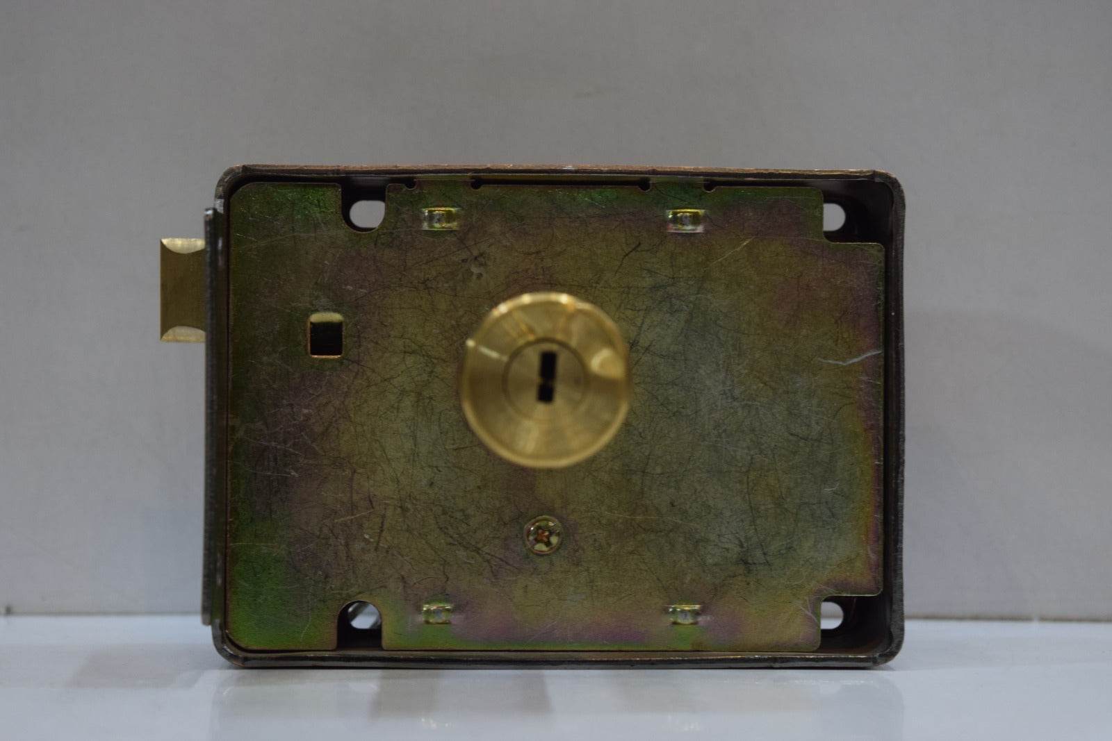 White Night Latch Lock – Elegant Security with Modern Protection | shop online - Auzaar Khana