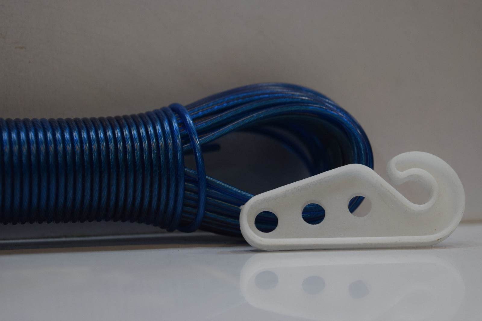 The 20-Meter Ultimate Flexible Curtain Wire Spring Cord Cable - Auzaar Khana