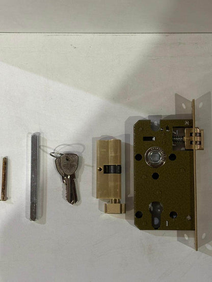 Luxury Handle Lock – Secure & Elegant Door Lock for Modern Living - Auzaar Khana