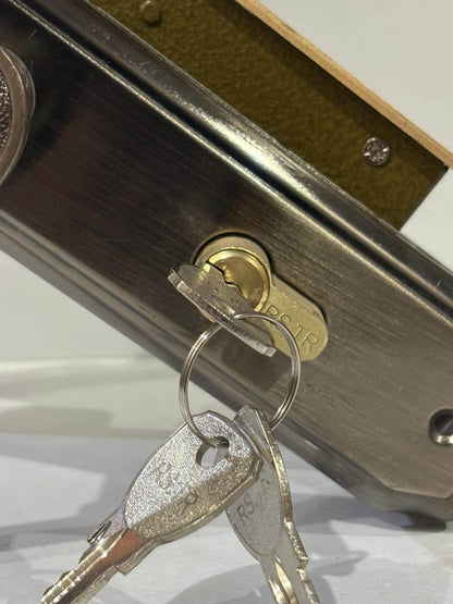 Elegant Handle Lock – Strong & Stylish Door Lock for Every Interior - Auzaar Khana