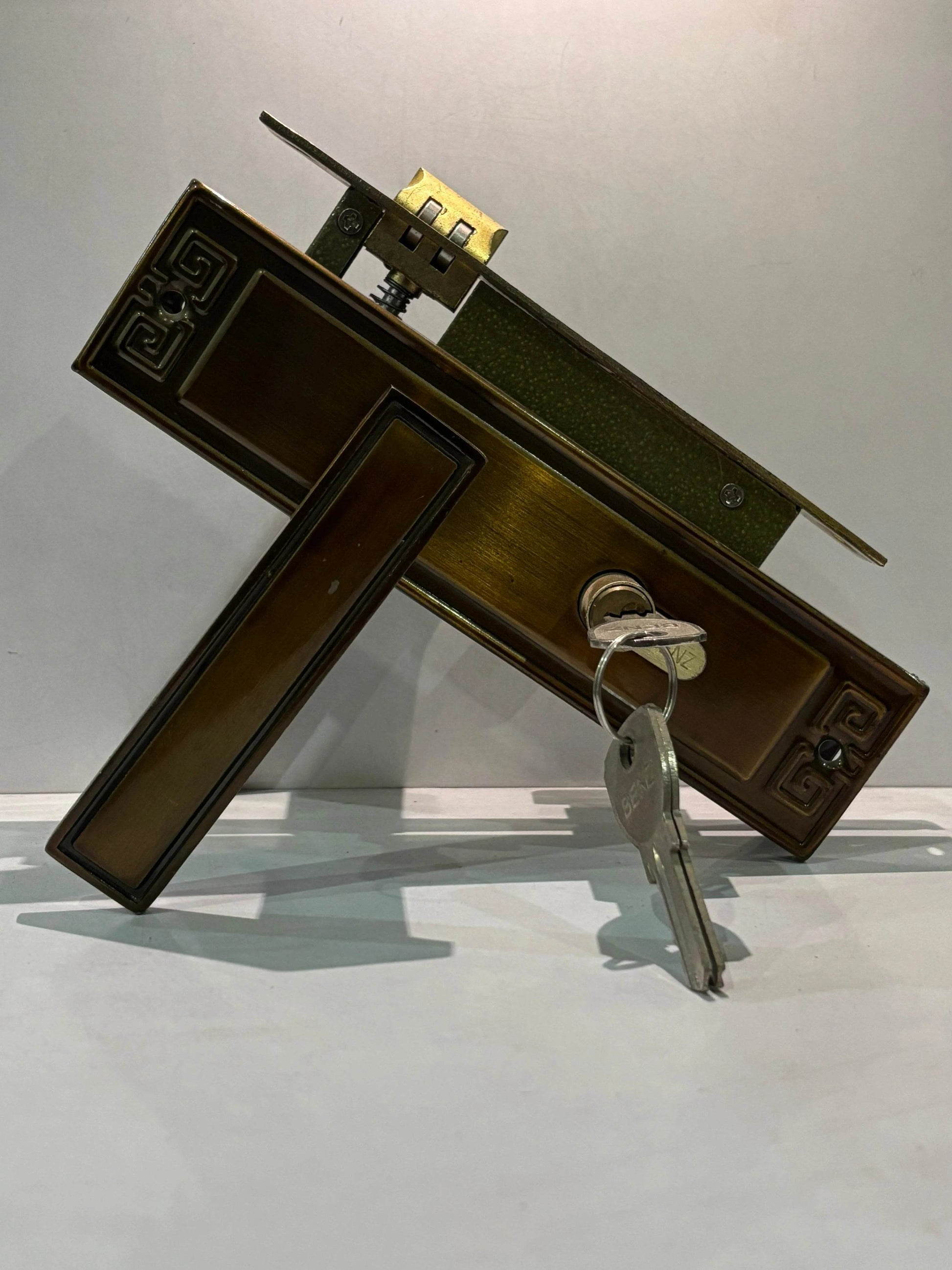 Shop Handle Lock – Secure Door Lock with Classic Design - Auzaar Khana