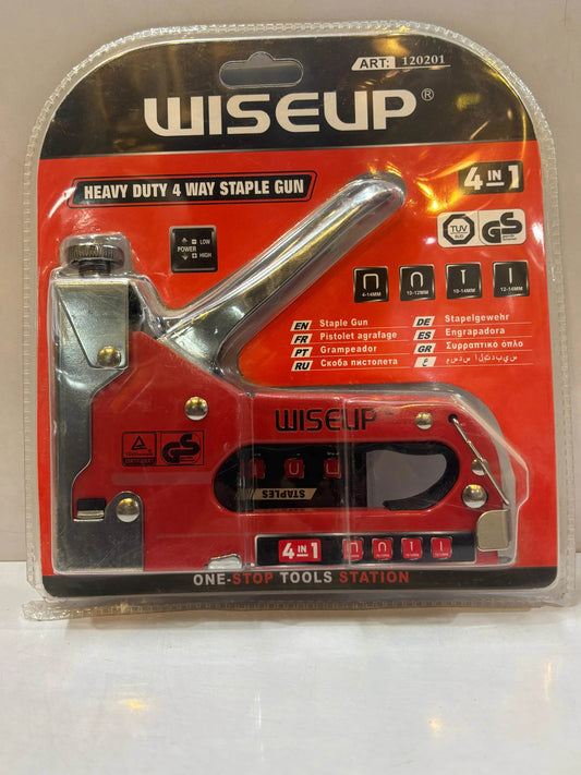 Wise Up Staple Gun – Heavy Duty Staple Gun for Professional and Home Us - Auzaar Khana