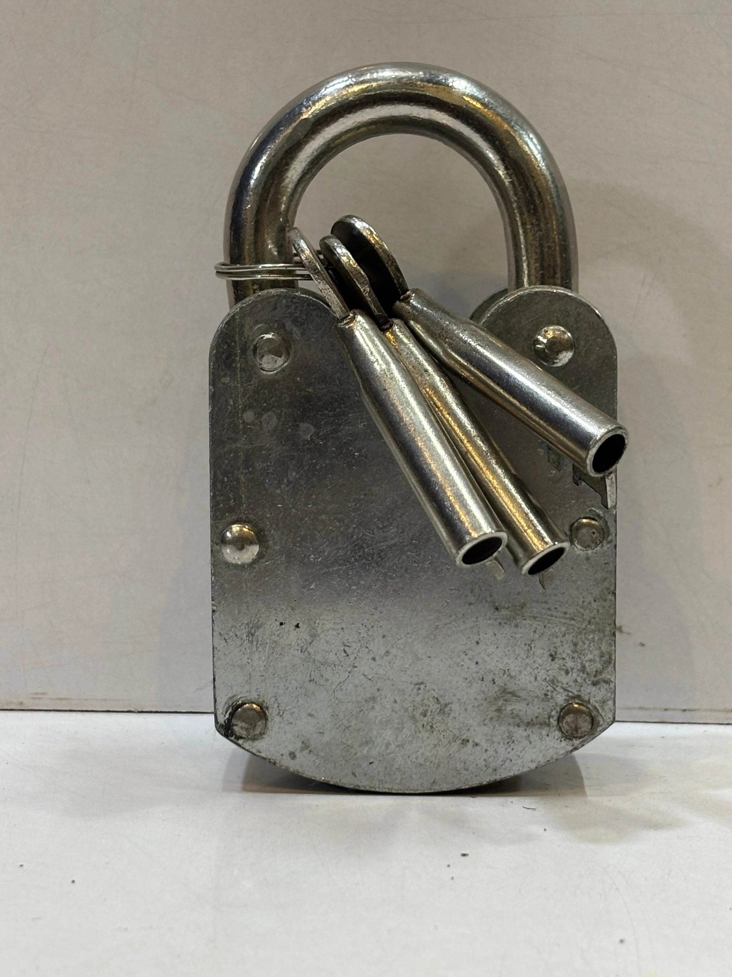 Hassan Lock Pad Heavy Duty Six Lever – Premium Steel Security Pad Lock - Auzaar Khana