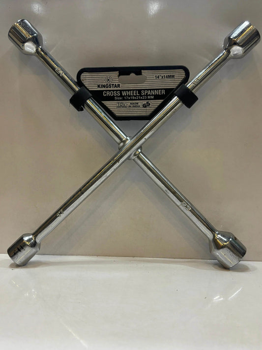 shop Cross Wheel Spanner – Durable & Reliable Wrench Tool - Auzaar Khana