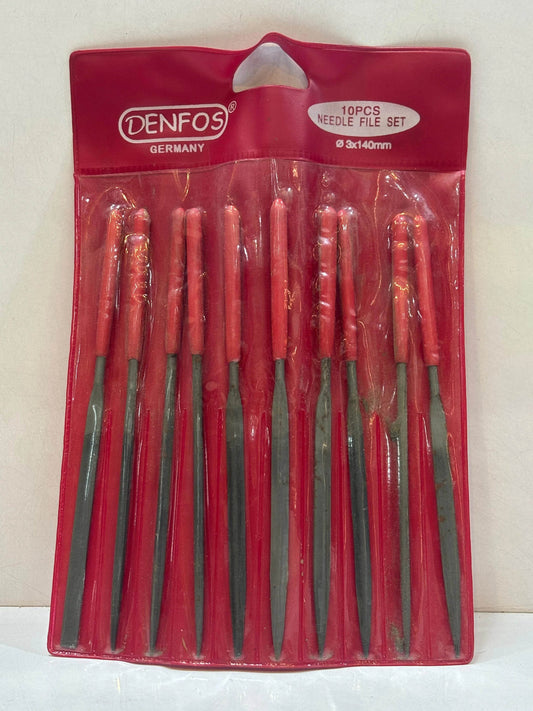 Denfos Needle File Set – Precision Small Needle Files for Metal - Auzaar Khana