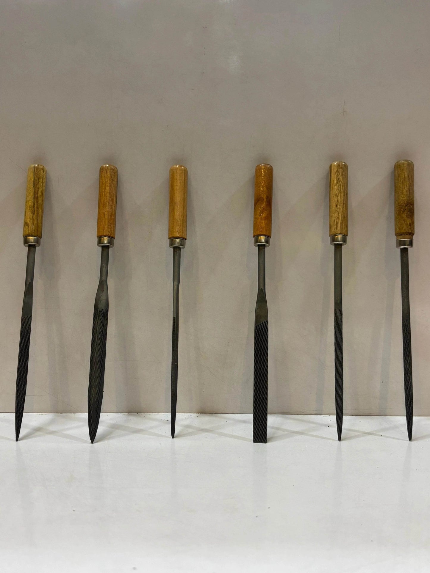 Denfos Needle File Set Large for Professionals – Best Needle File Set wooden, Durable Hand Tool for Metal, Wood, and More - Auzaar Khana