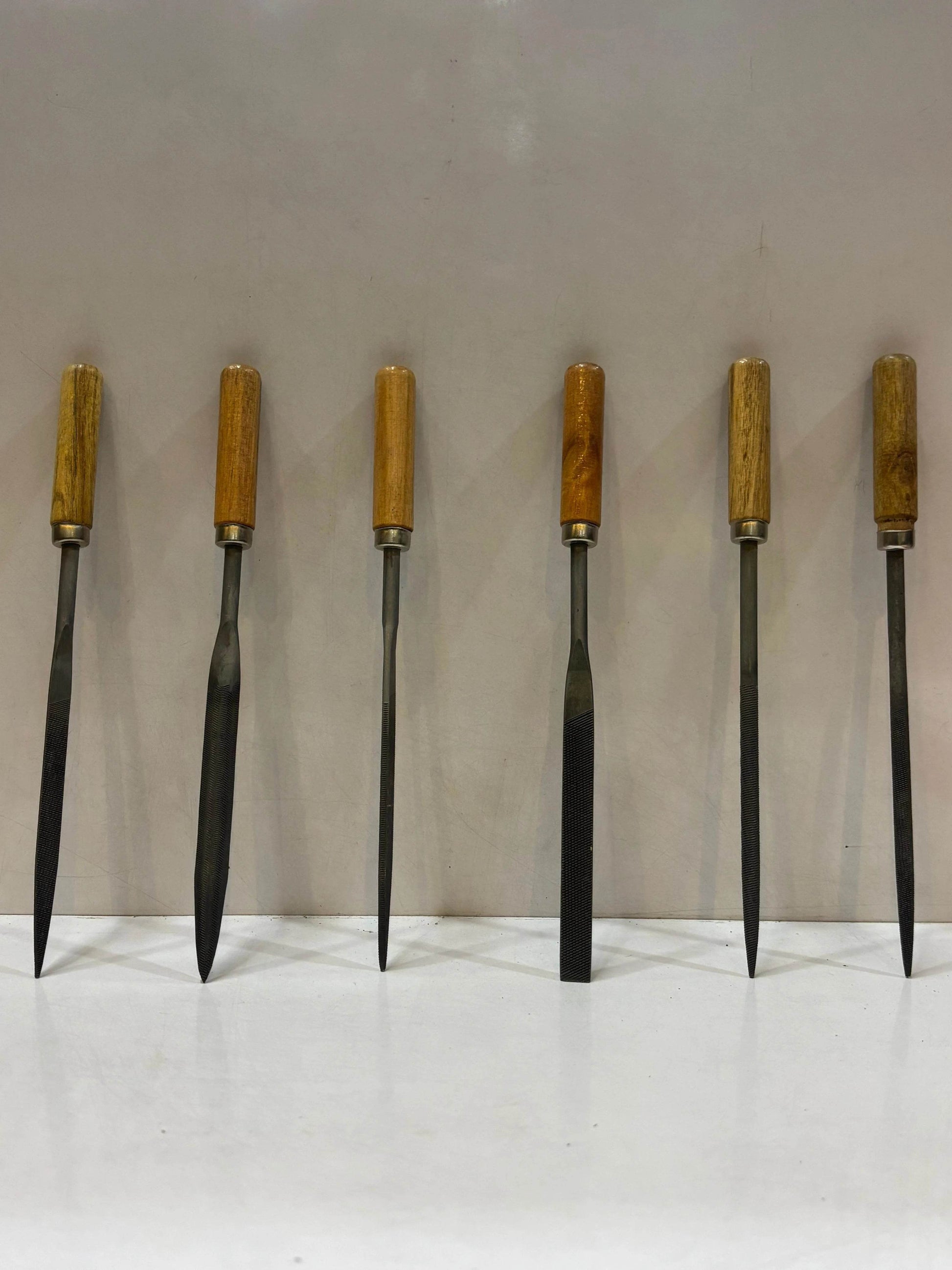 Denfos Needle File Set Large for Professionals – Best Needle File Set wooden, Durable Hand Tool for Metal, Wood, and More - Auzaar Khana