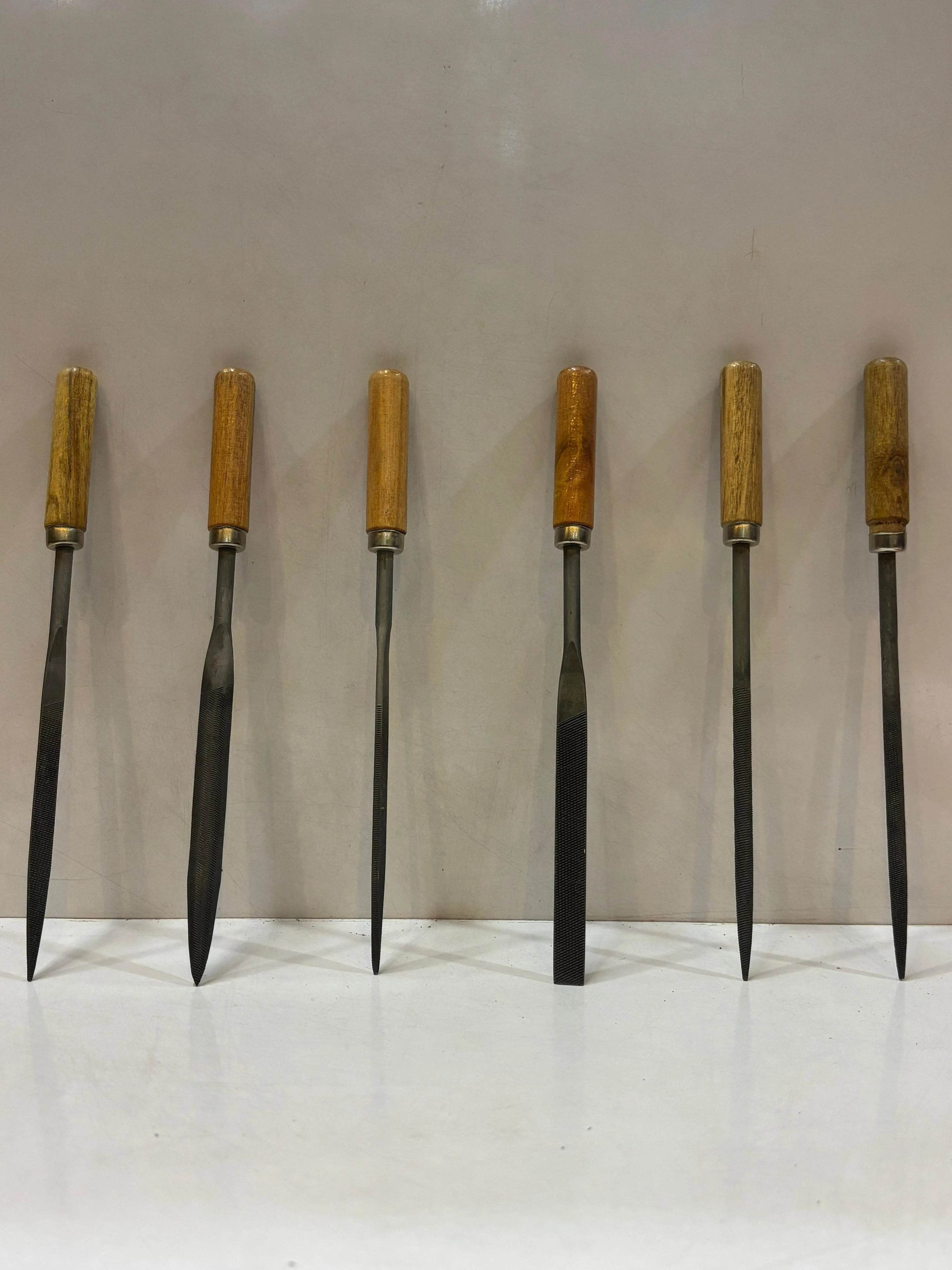Denfos Needle File Set Large for Professionals – Best Needle File Set wooden, Durable Hand Tool for Metal, Wood, and More - Auzaar Khana