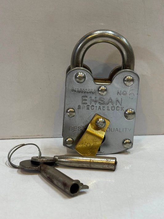Ehsan Desi Lock Pad – Durable Steel Security Pad Lock | shop online - Auzaar Khana