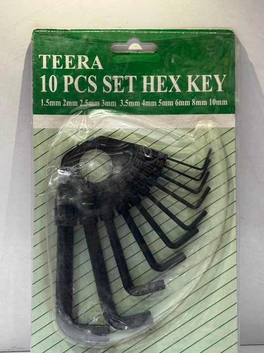 Shop Hex Key Set Black – Durable, Precise & Easy-to-Use Tools - Auzaar Khana