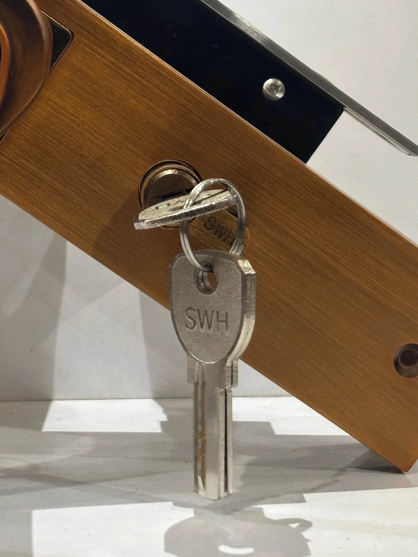 Premium Antique Brass Door Handle – Modern Lever Design for Interior & Exterior Doors - Auzaar Khana
